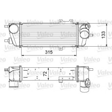 818361 VALEO Интеркулер