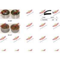 04.5437 AUTOKIT Комплект ременя ГРМ
