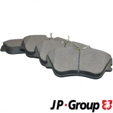 1163603410 JP GROUP Комплект гальмівних колодок дисковий гальм