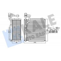 352990 KALE OTO RADYATÖR Випарник кондиціонера