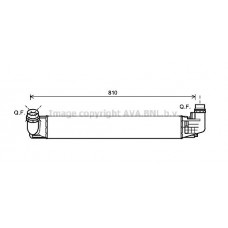 DAA4009 AVA QUALITY COOLING Интеркулер
