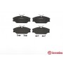 P 68 027 BREMBO Комплект гальмівних колодок дисковий гальм