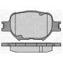 363916060493 MAGNETI MARELLI Комплект гальмівних колодок дисковий гальм