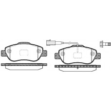 NB24072V01 NEW BLOX КомплеК т гальмівних колодок, дискове гальмо