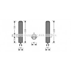 HYD193 AVA QUALITY COOLING Осушувач кондиціонера
