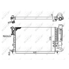 WG1721336 WILMINK GROUP Радіатор охолодження двигуна