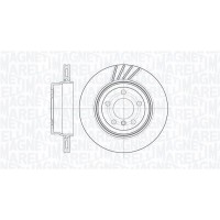 361302040464 MAGNETI MARELLI Гальмівний диск
