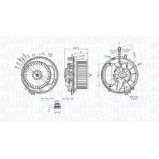069412245010 MAGNETI MARELLI Вентилятор салону