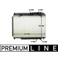 CR 1135 000P MAHLE Радіатор охолодження двигуна