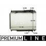 CR 1135 000P MAHLE Радіатор охолодження двигуна