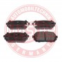 13046056012N-SET-MS MASTER-SPORT GERMANY Комплект гальмівних колодок дисковий гальм