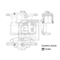 181893 FEBI BILSTEIN Гальмівний супорт