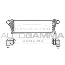103811 AUTOGAMMA Интеркулер