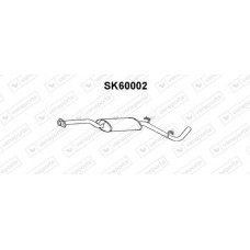 SK60002 VENEPORTE Предглушник вихлопних газів