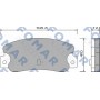 FO 658581 FOMAR Friction КомплеК т гальмівних колодок, дискове гальмо