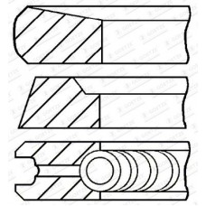 WG1938967 WILMINK GROUP Комплект поршневих кілець