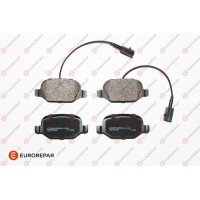 1617283880 EUROREPAR КомплеК т гальмівних колодок, дискове гальмо