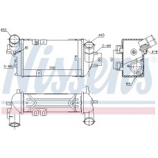 96398 NISSENS Интеркулер