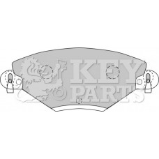 KBP1722 KEY PARTS КомплеК т гальмівних колодок, дискове гальмо