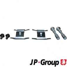 1163651310 JP GROUP Комплектуючі колодки дискового гальма