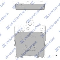 SP1089A Hi-Q Комплект гальмівних колодок дисковий гальм