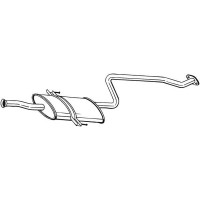 284-301 BOSAL Середній глушник вихлопних газів