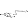 284-301 BOSAL Середній глушник вихлопних газів