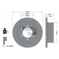 BDS1975 BENDIX Braking Гальмівний диск
