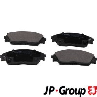 3463604810 JP GROUP Комплект гальмівних колодок дисковий гальм