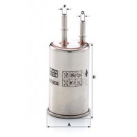 WK 6038 MANN-FILTER Паливний фільтр