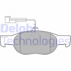 LP1585 DELPHI КомплеК т гальмівних колодок, дискове гальмо