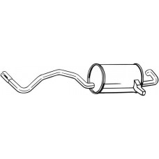279-573 BOSAL Глушник вихлопних газів кінцевий