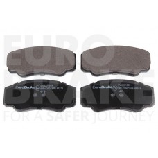 5502221949 EUROBRAKE Комплект гальмівних колодок дисковий гальм