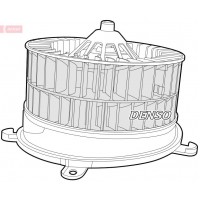 DEA17005 DENSO Вентилятор салону