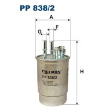 PP 838/2 FILTRON Паливний фільтр