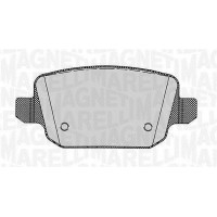 363916060257 MAGNETI MARELLI Комплект гальмівних колодок дисковий гальм