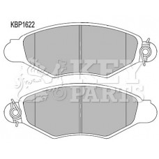 KBP1622 KEY PARTS КомплеК т гальмівних колодок, дискове гальмо