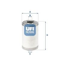 21.061.00 UFI Паливний фільтр
