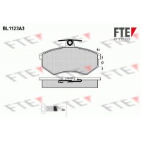 BL1123A3 FTE КомплеК т гальмівних колодок, дискове гальмо