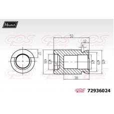 72936024 MAXTECH Поршень корпус скоби гальма