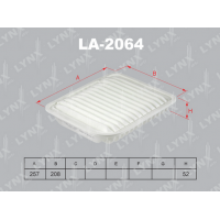 LA-2064 LYNXauto Повітряний фільтр