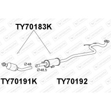 TY70183K VENEPORTE Катализатор