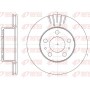 6409 10 KAWE Гальмівний диск