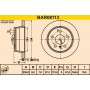 BAR08113 BARUM Гальмівний диск