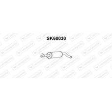 SK60030 VENEPORTE Предглушник вихлопних газів