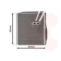 8300V292 VAN WEZEL Випарник кондиціонера