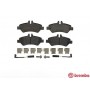P 50 084 BREMBO Комплект гальмівних колодок дисковий гальм