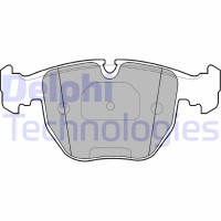LP1003 DELPHI Комплект гальмівних колодок дисковий гальм