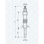 062581201304 MAGNETI MARELLI Свічка розжарювання