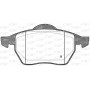 BPA0390.11 OPEN PARTS Комплект гальмівних колодок дисковий гальм